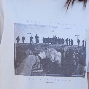 RARE Fight tyranny love freedom brandy Melville long sleeve